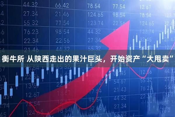 衡牛所 从陕西走出的果汁巨头，开始资产“大甩卖”