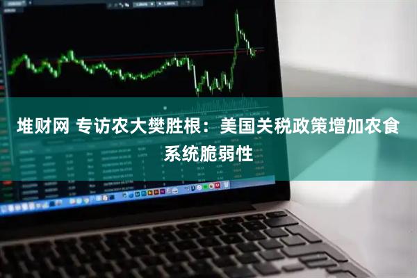 堆财网 专访农大樊胜根：美国关税政策增加农食系统脆弱性