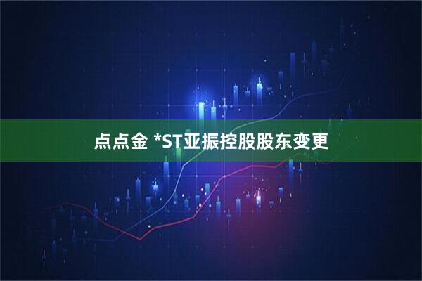 点点金 *ST亚振控股股东变更