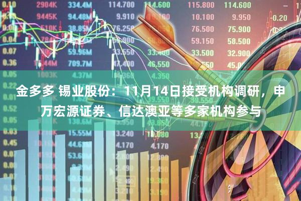 金多多 锡业股份：11月14日接受机构调研，申万宏源证券、信达澳亚等多家机构参与